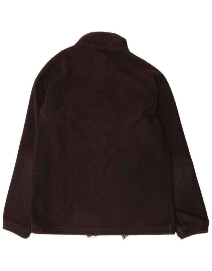 Jack Wolfskin Veste polaire doublée pour homme UK 36/38 Small Noir Polyester