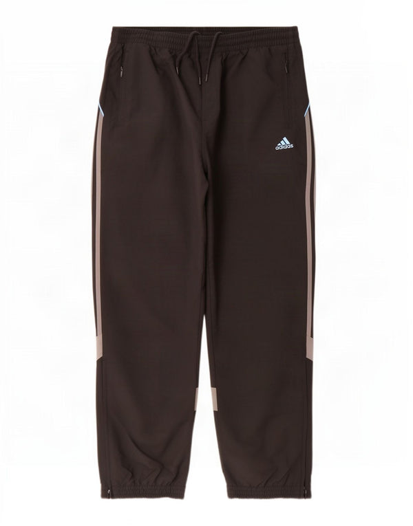 Adidas Pantalon de survêtement pour homme Pantalon de jogging Large Noir Colorblock Polyester