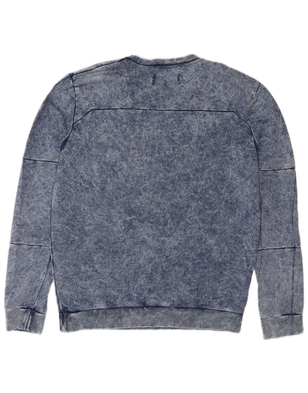 Calvin Klein Jeans Sweat-Shirt Graphique Homme Bleu Moyen Coton