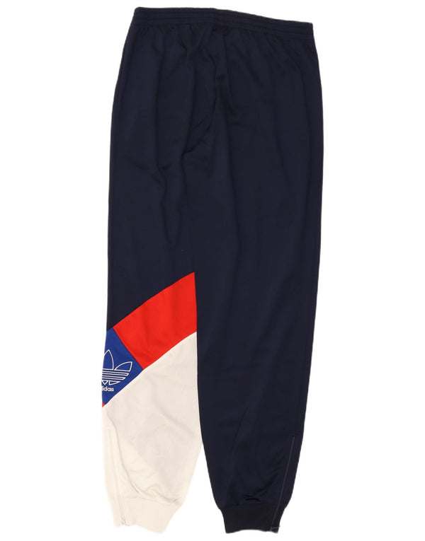 ADIDAS Pantalon de survêtement pour homme Bleu marine moyen Colourblock