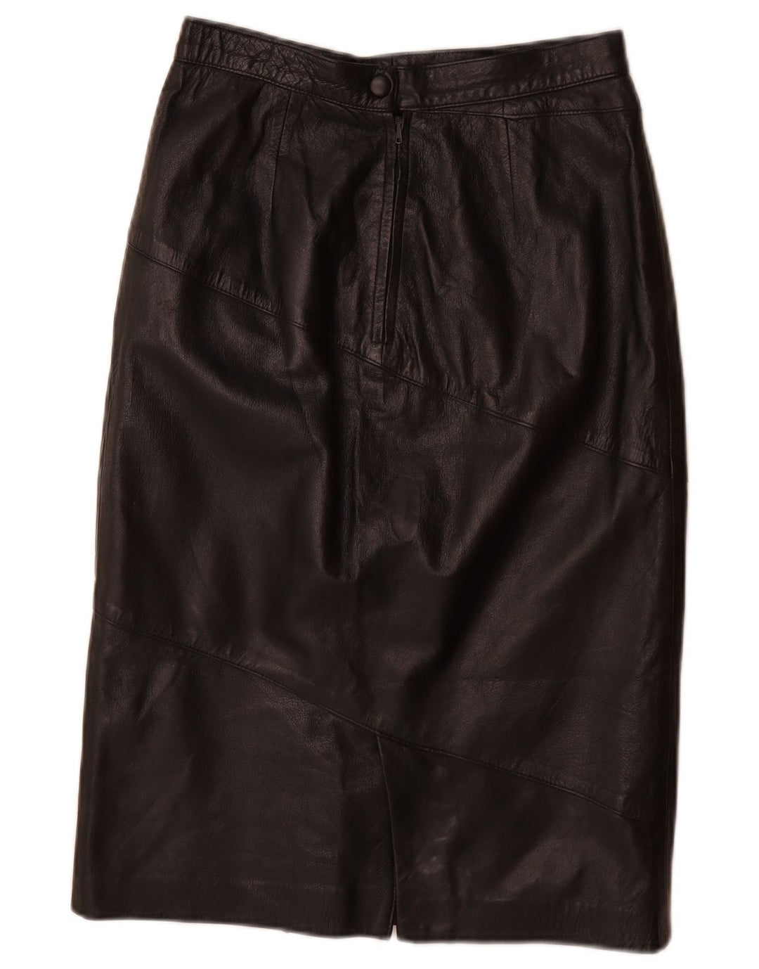jupe en cuir femme vintage W26 Petit Noir
