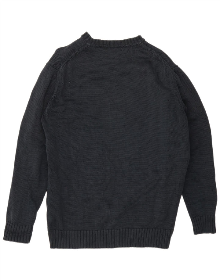 Zara Pull ras du cou pour homme XL Noir