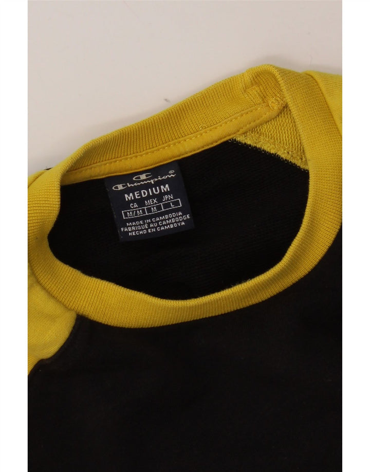 Champion Sweat-Shirt Graphique Homme Noir Moyen Colourblock