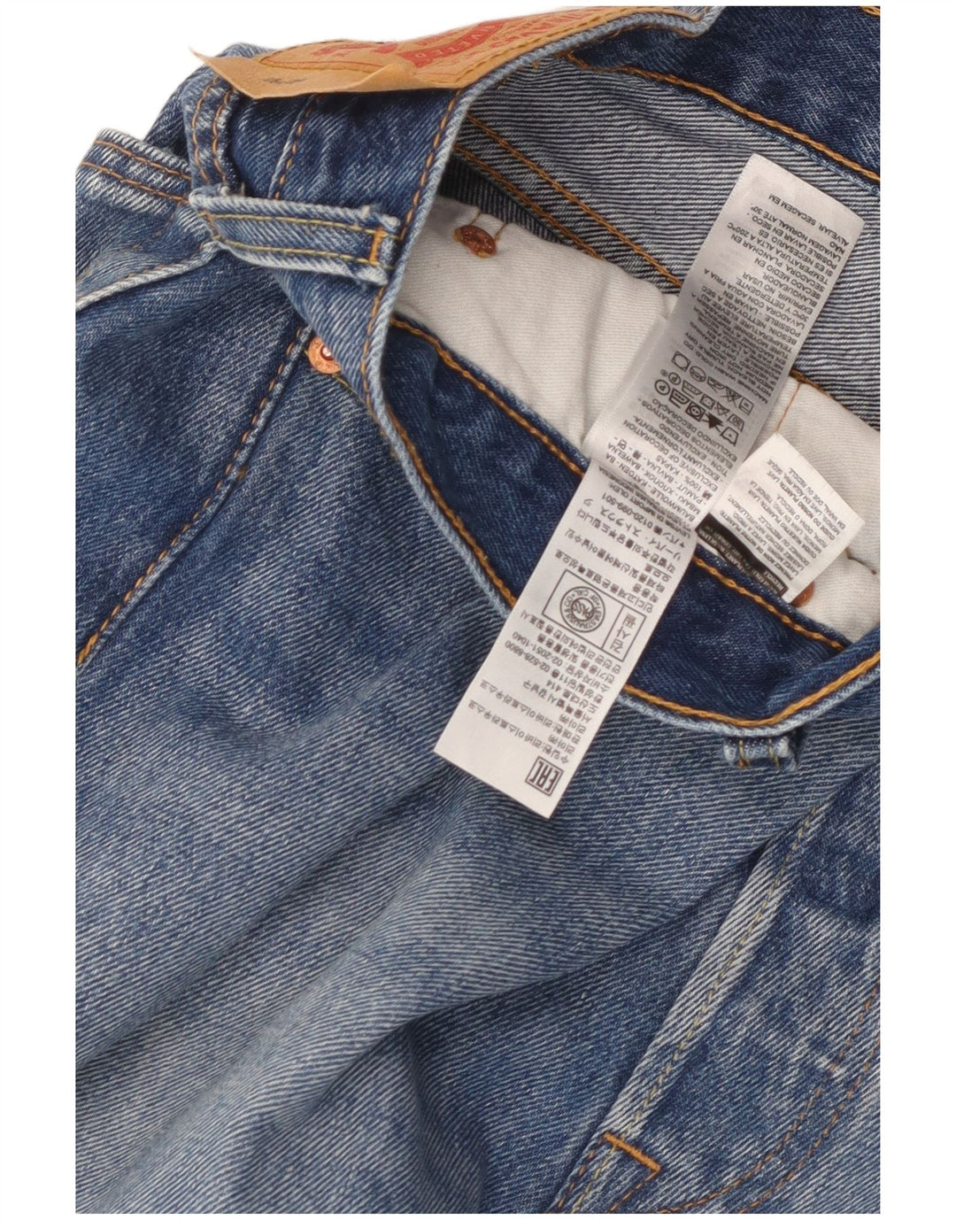Levi's Jean Droit 501 Homme Bleu W36 L27 Coton