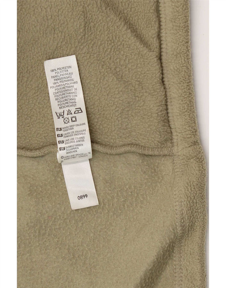 Marks & Spencer Veste Polaire Coupe Ample Homme Kaki Moyen Polyester