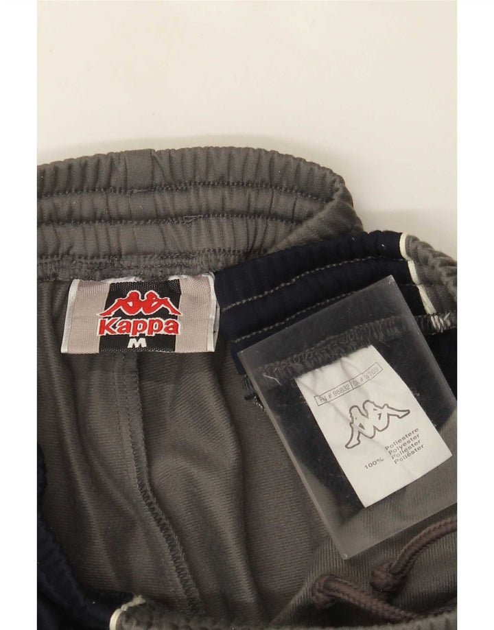 Kappa Pantalon De Survêtement Femme Gris Moyen Colorblock Polyester