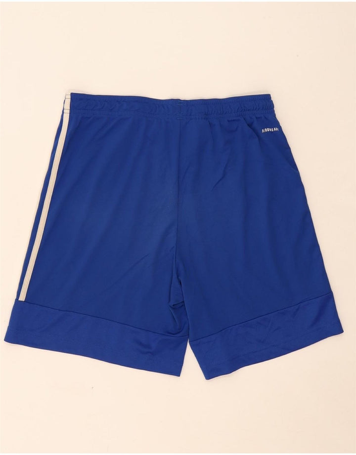 ADIDAS Mens Aeroready Sport Shorts Medium  Blue Polyester