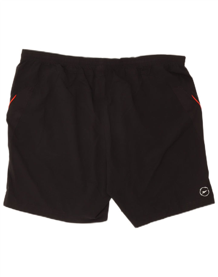 Reebok Short de Sport Homme XL Noir Polyester