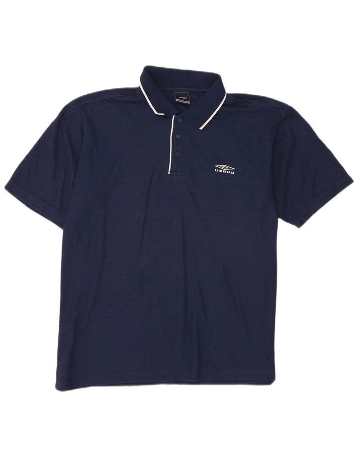 Umbro Polo Homme Grand Bleu Marine Polyester
