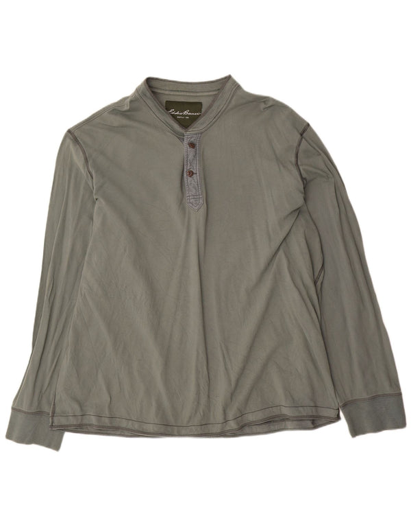 Eddie Bauer Haut à manches longues pour homme en coton vert 2XL