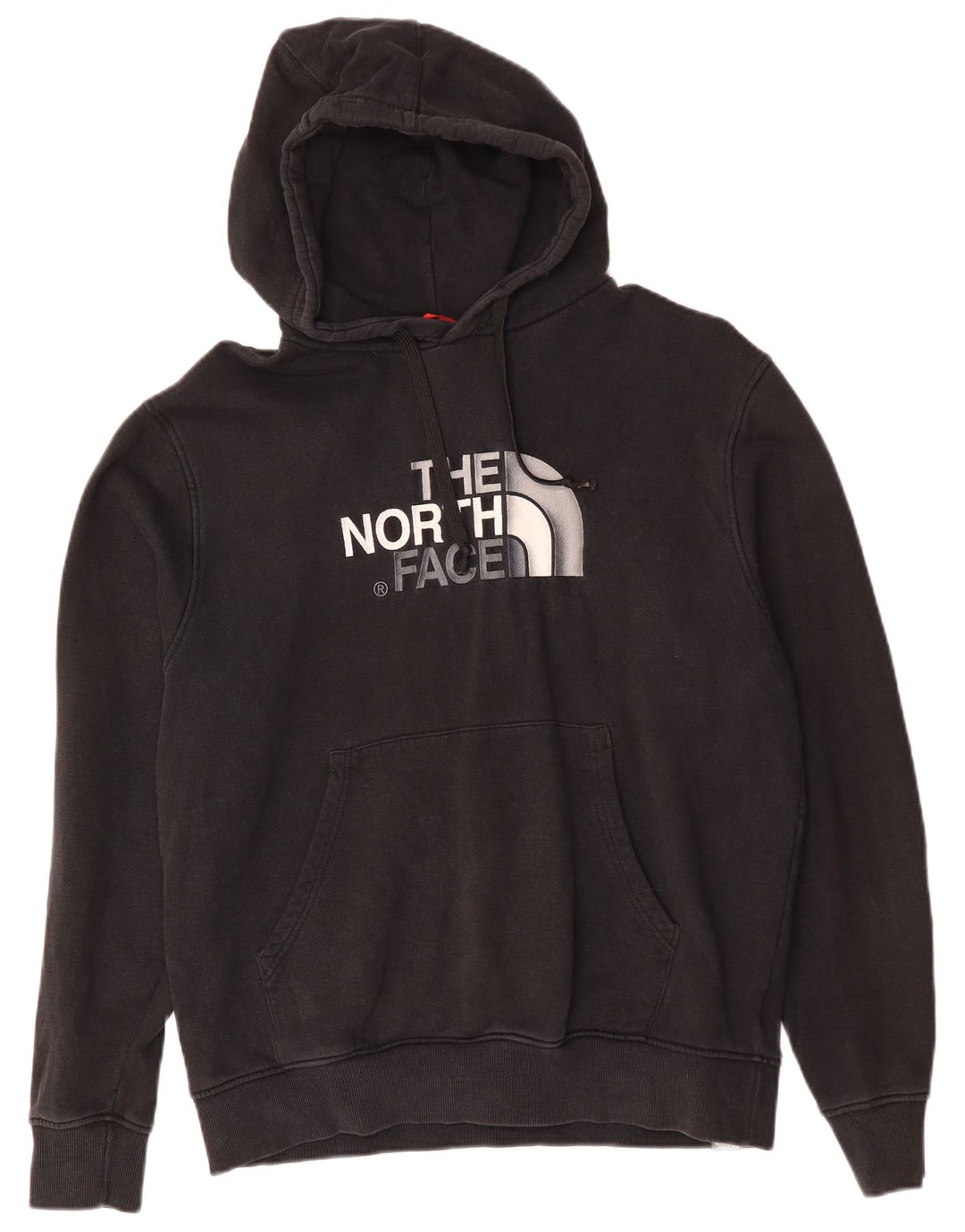 The North Face Pull à capuche graphique pour homme Grand coton noir