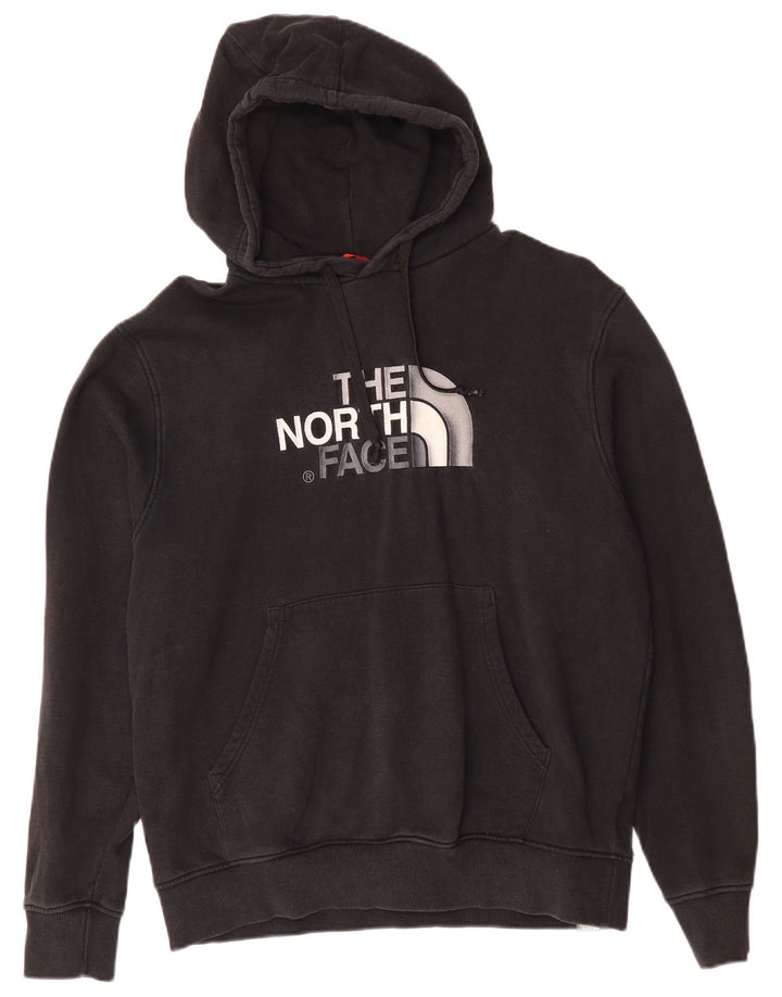 The North Face Pull à capuche graphique pour homme Grand coton noir