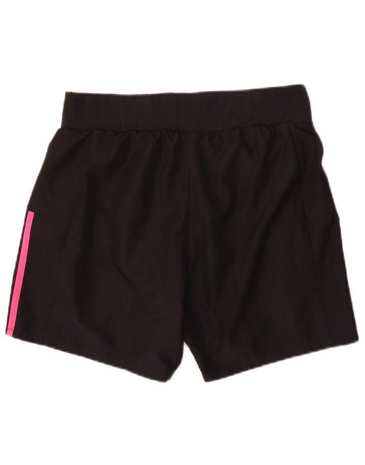 Adidas Short de sport pour femme UK 10 Petit Noir Polyester