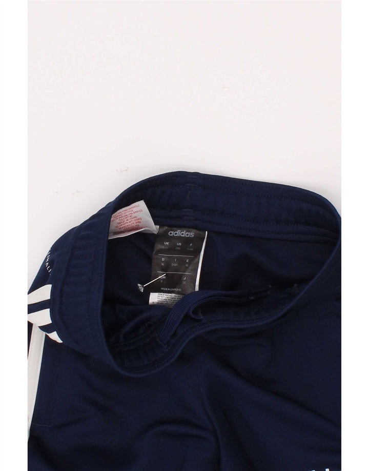 Pantalon de survêtement Adidas Garçon Climalite 5-6 ans Bleu Marine Polyester