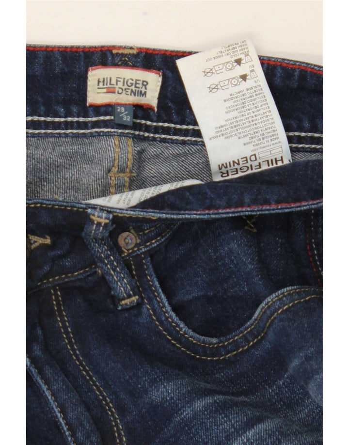 Tommy Hilfiger Jean Bootcut Femme W29 L32 Bleu Marine Coton