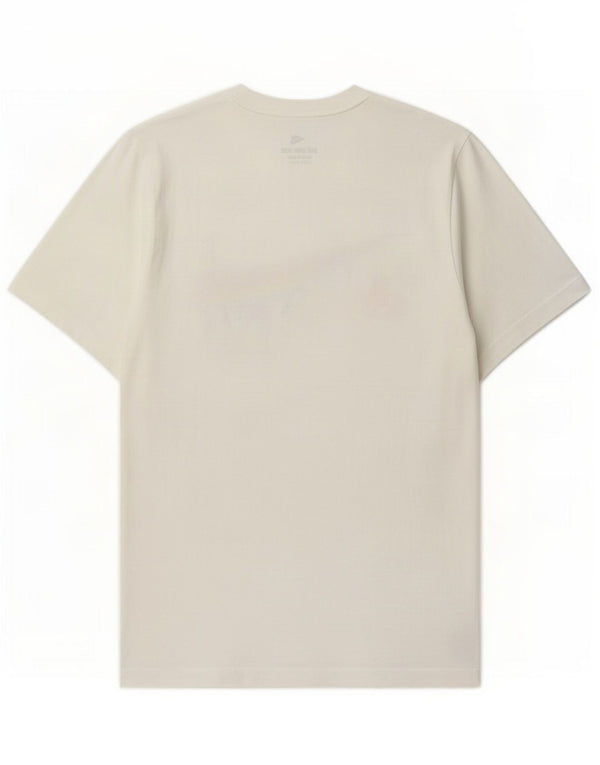 Nike Mens Graphic T-Shirt Top XS Blanc Coton