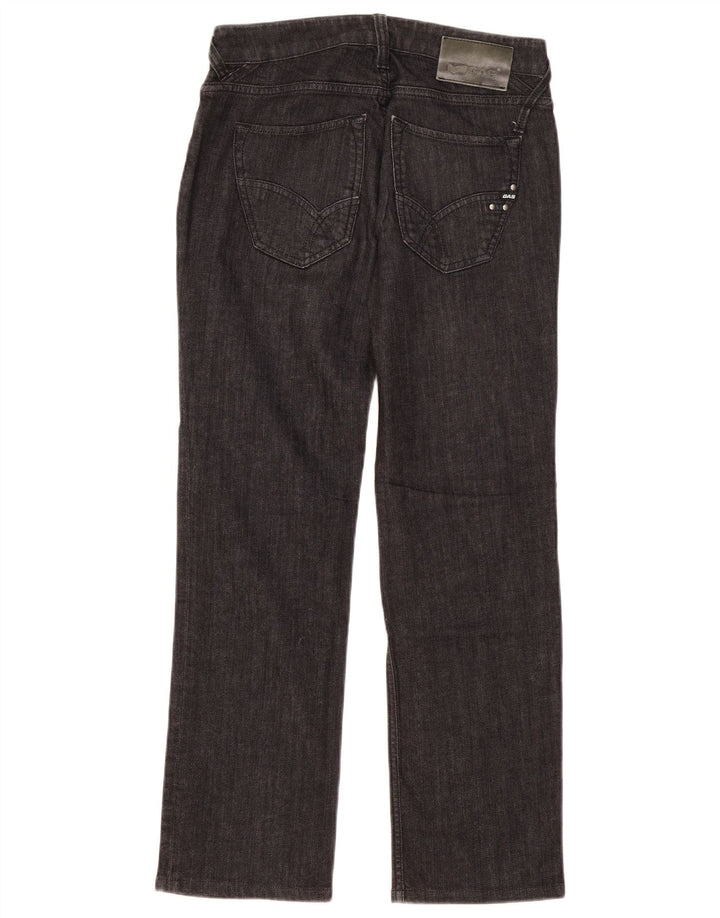 Gas Jean droit femme W30 L30 gris coton