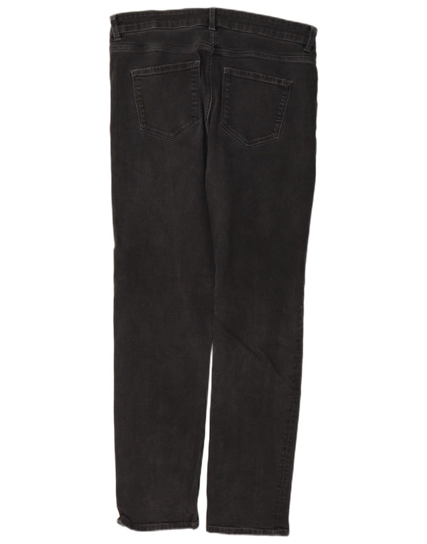 Marks & Spencer Jean droit The Sophia pour femme UK14 Large W34 L29 Noir