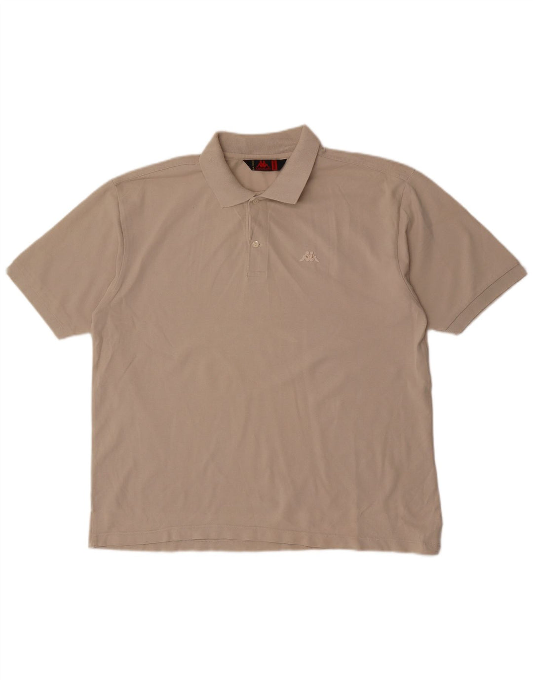 Kappa Polo Homme 2XL Beige Coton