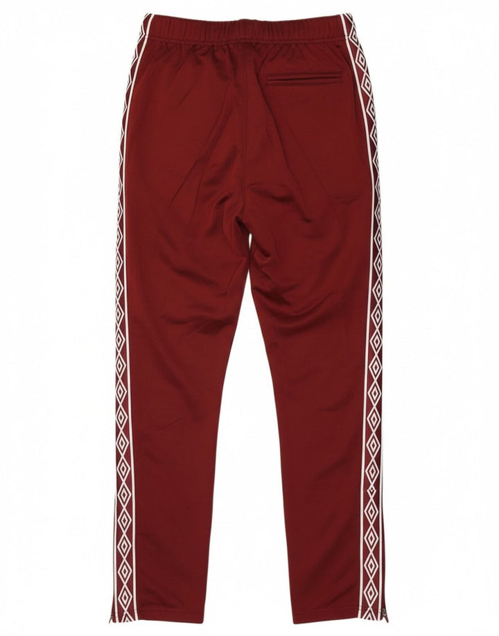 Umbro Pantalon de Survêtement Graphique Homme Petit Bordeaux Polyester