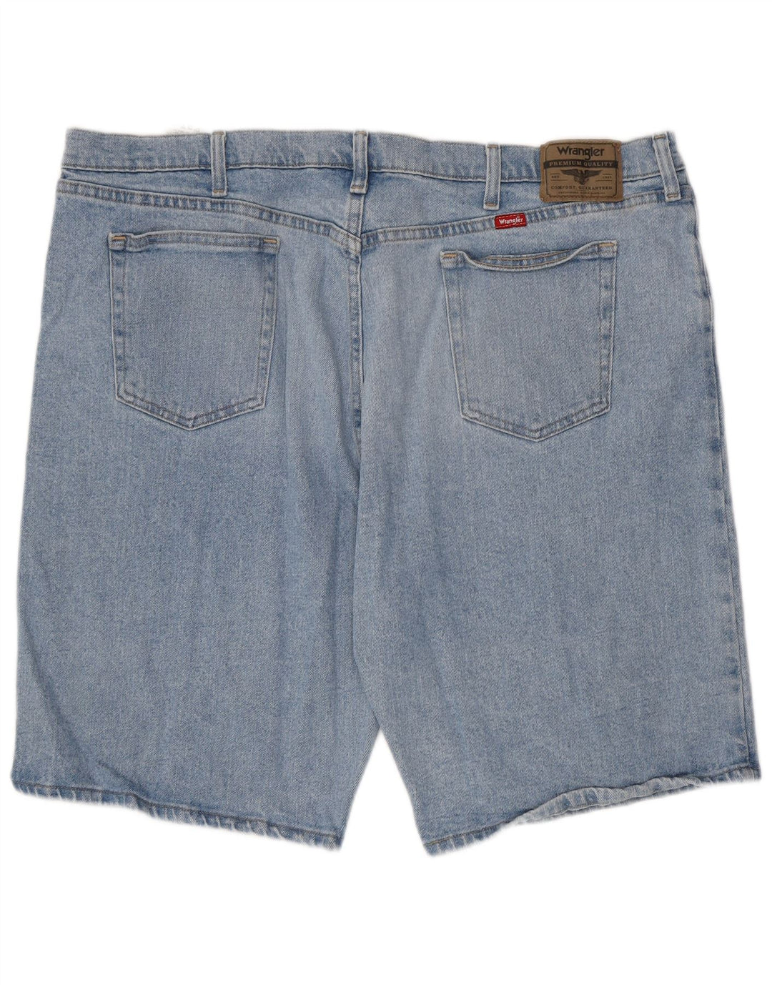 WRANGLER Mens Denim Shorts W42 2XL Blue Cotton