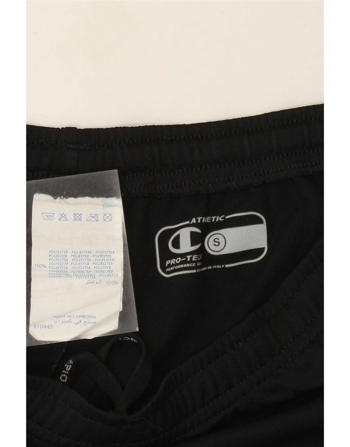 Champion Short de Sport Homme Petit Noir Polyester