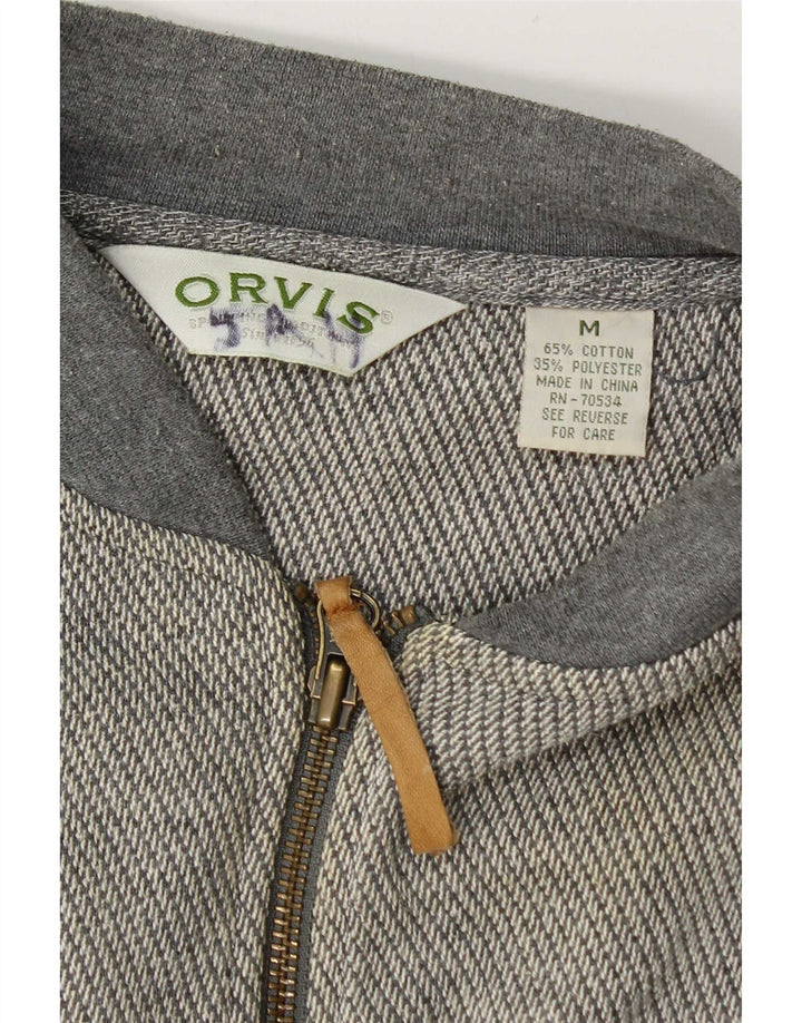 Orvis Veste de Survêtement Homme Gris Moyen Coton