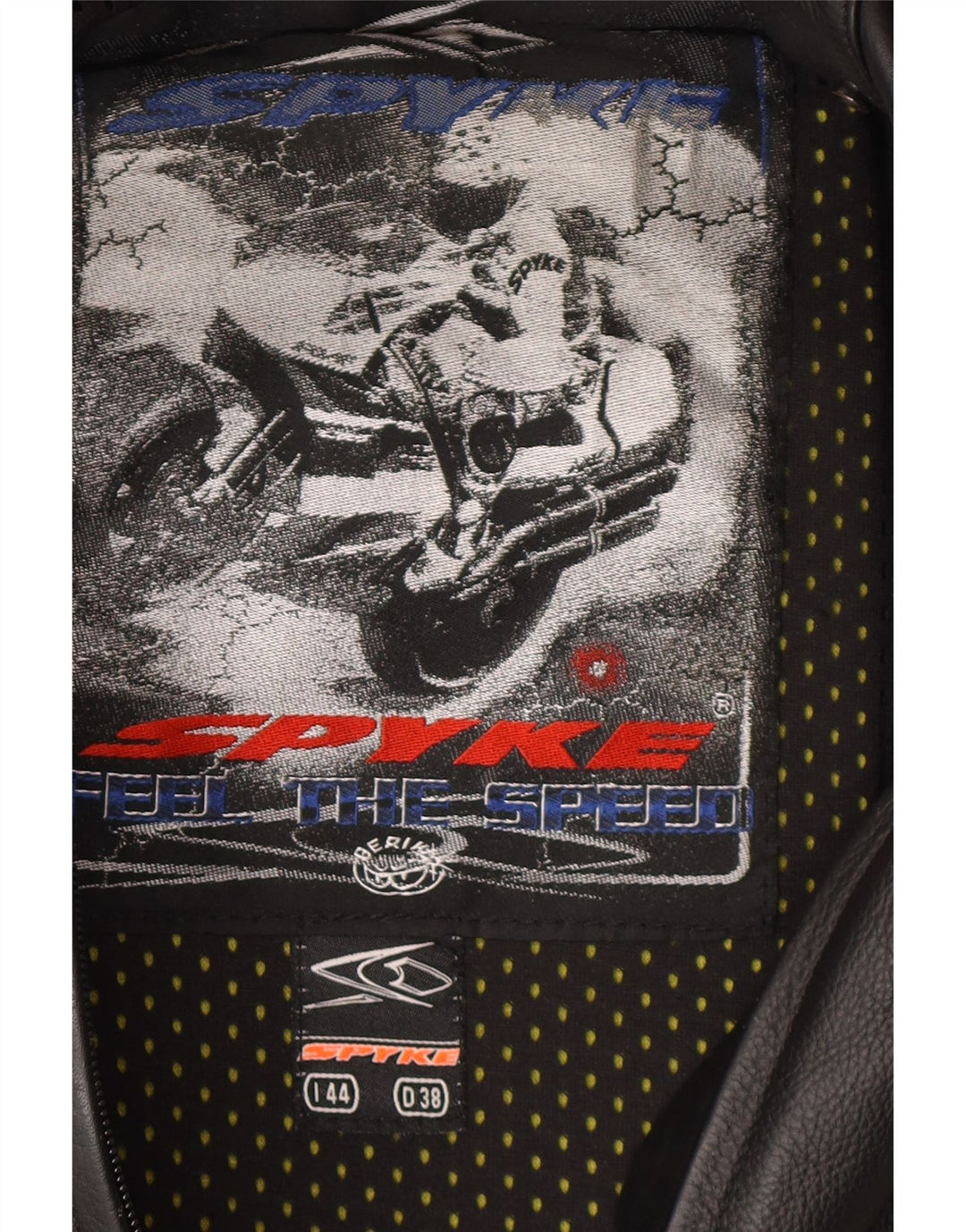 Spyke Combinaison en cuir pour femme IT 44 Moto en cuir noir moyen