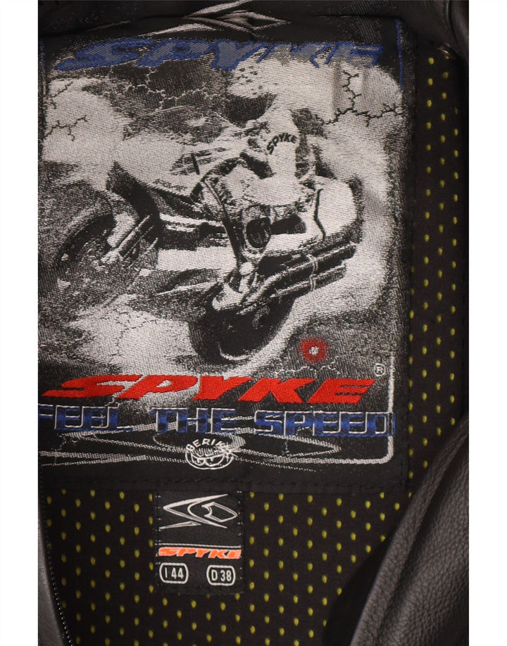 Spyke Combinaison en cuir pour femme IT 44 Moto en cuir noir moyen
