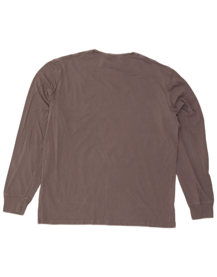 Massimo Dutti Haut Homme Manches Longues XL Gris Coton