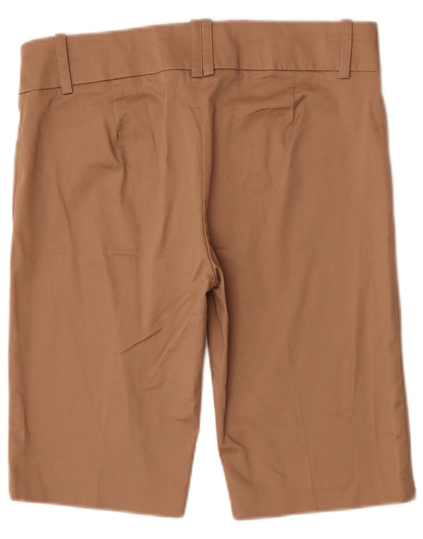 Zara Womens Casual Shorts EU 40 Medium W30  Brown Cotton