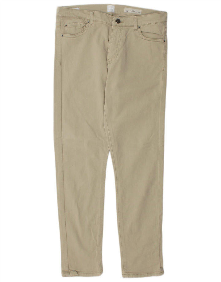 HUGO BOSS Femme Jean Slim Taille Haute W29 L28 Coton Vert