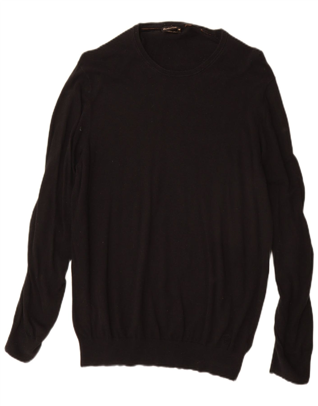 Massimo Dutti Pull col bateau pour homme en coton noir Taille S