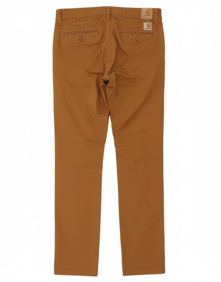 Carhartt Pantalon Chino Sid Slim Homme W29 L32 Coton Beige