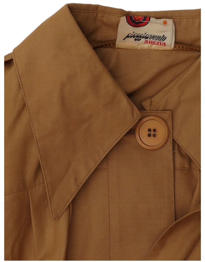 AREZIA Womens Trench Coat UK 14 Medium Brown
