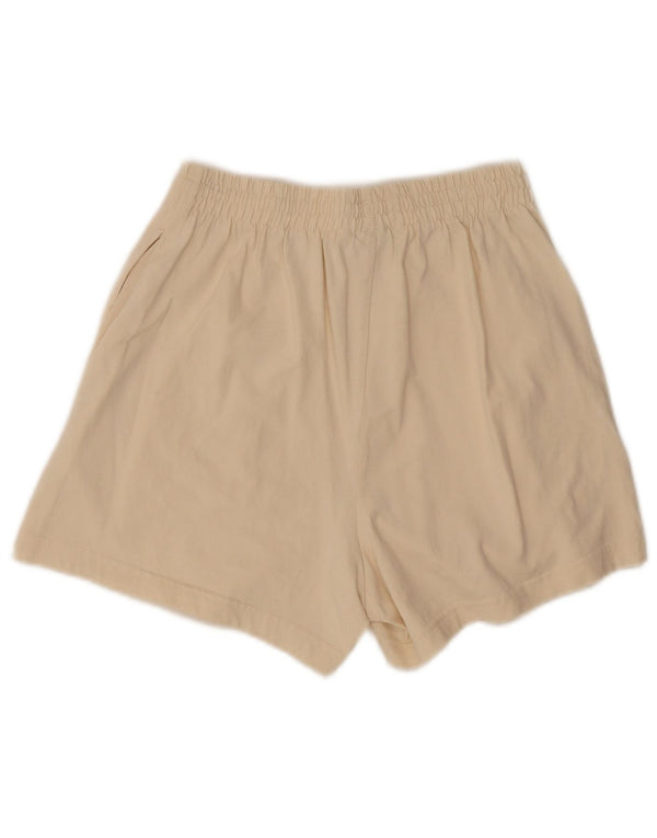 Adidas Short de sport coupe ample pour femme UK 10 Petit coton beige