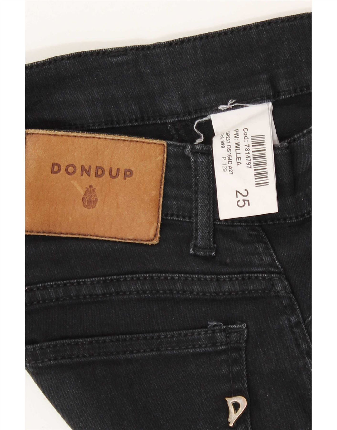 Dondup Jean skinny femme W25 L27 gris coton