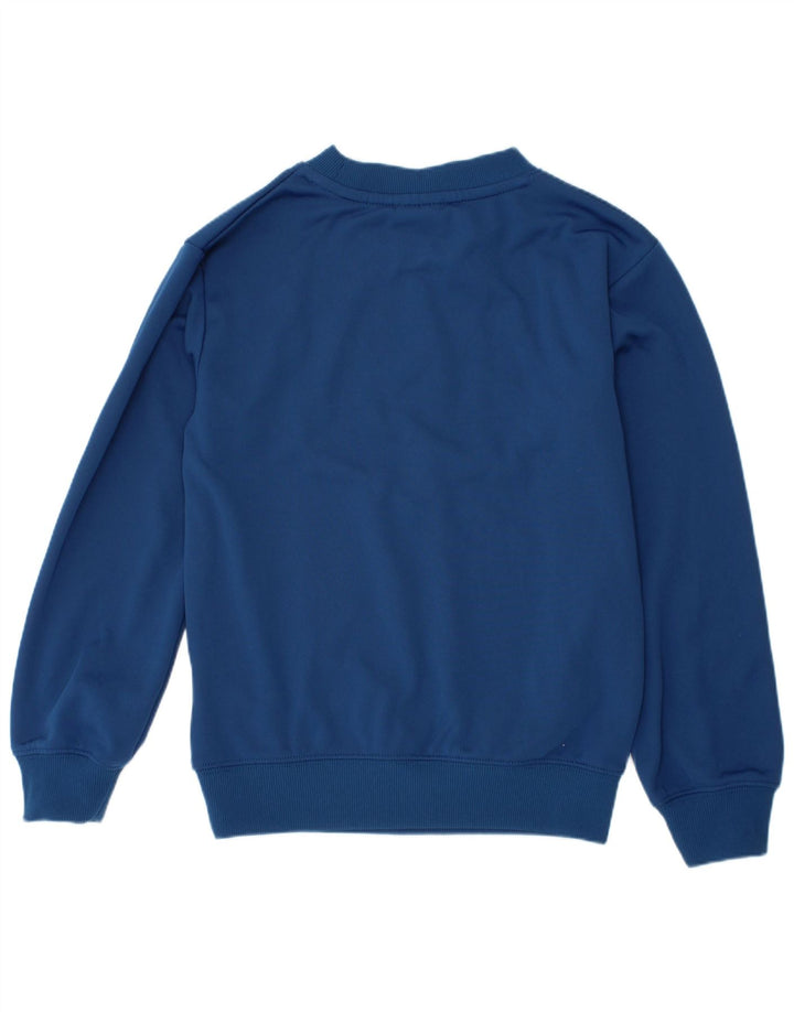 Nike Boys Graphic Sweatshirt Jumper 7-8 ans XS Bleu Polyester
