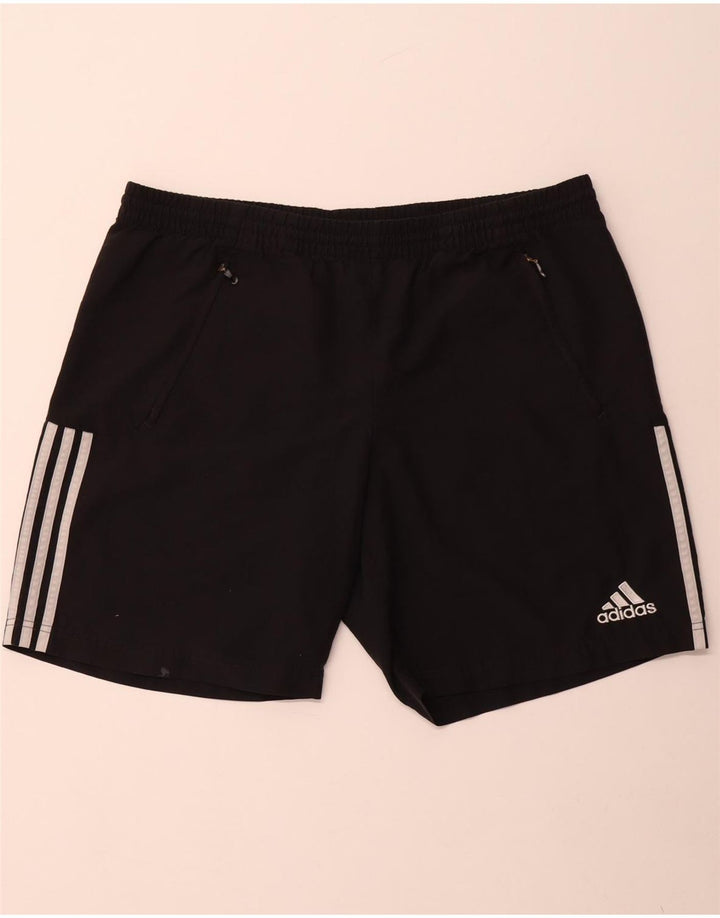 Adidas Short de sport pour homme XL Noir Polyester