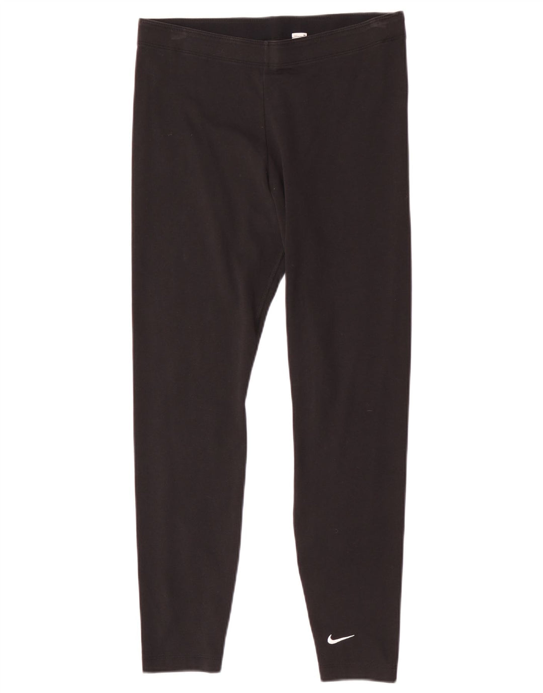 Nike Leggings Femme UK 14 Large Noir Coton