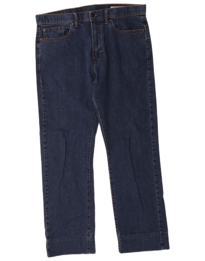 Marks & Spencer Jean droit régulier femme W36 L29 coton bleu