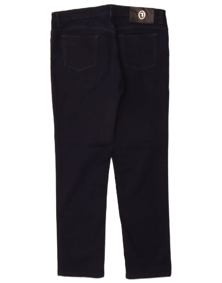 Trussardi Pantalon Casual Slim W31 L28 Bleu Marine Femme
