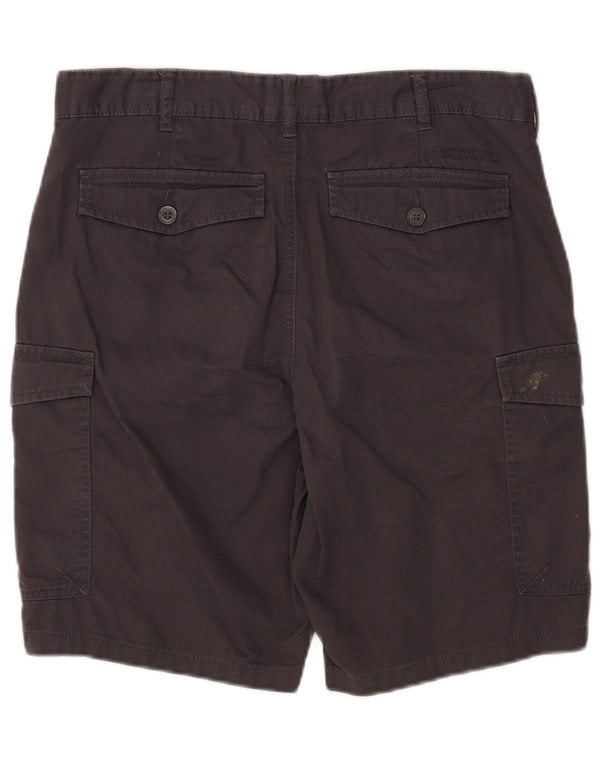Mountain Warehouse Mens Cargo Shorts Medium W32 Grey Cotton