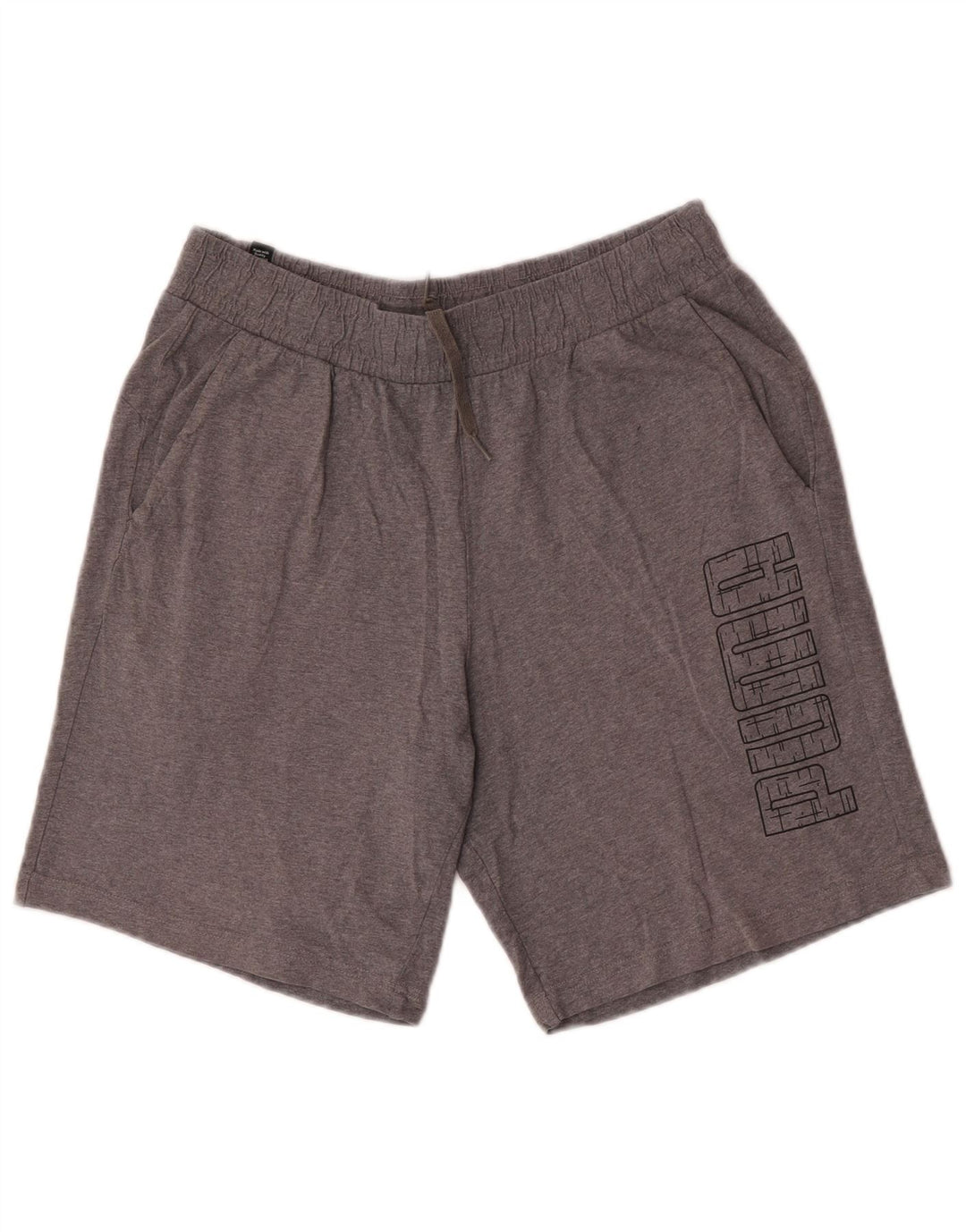 Puma Short Graphic Sport Homme Gris Moyen Moucheté