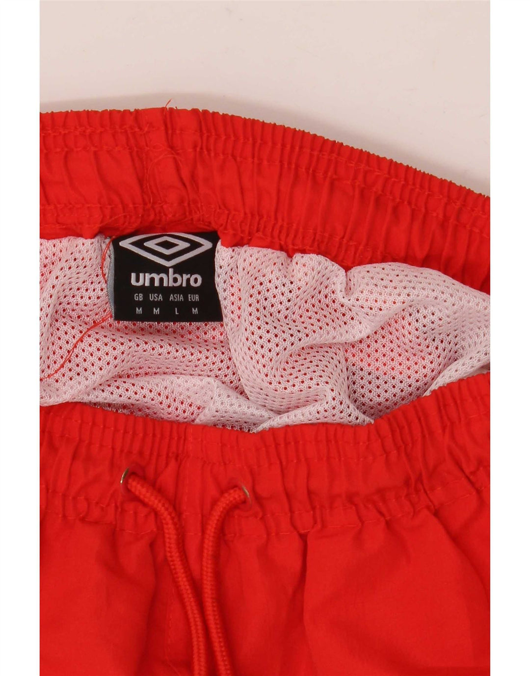Umbro Short de Sport Homme Rouge Moyen