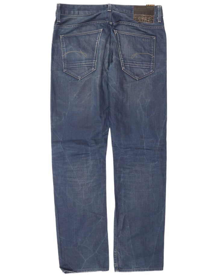 G-STAR Jean droit homme W33 L34 bleu coton