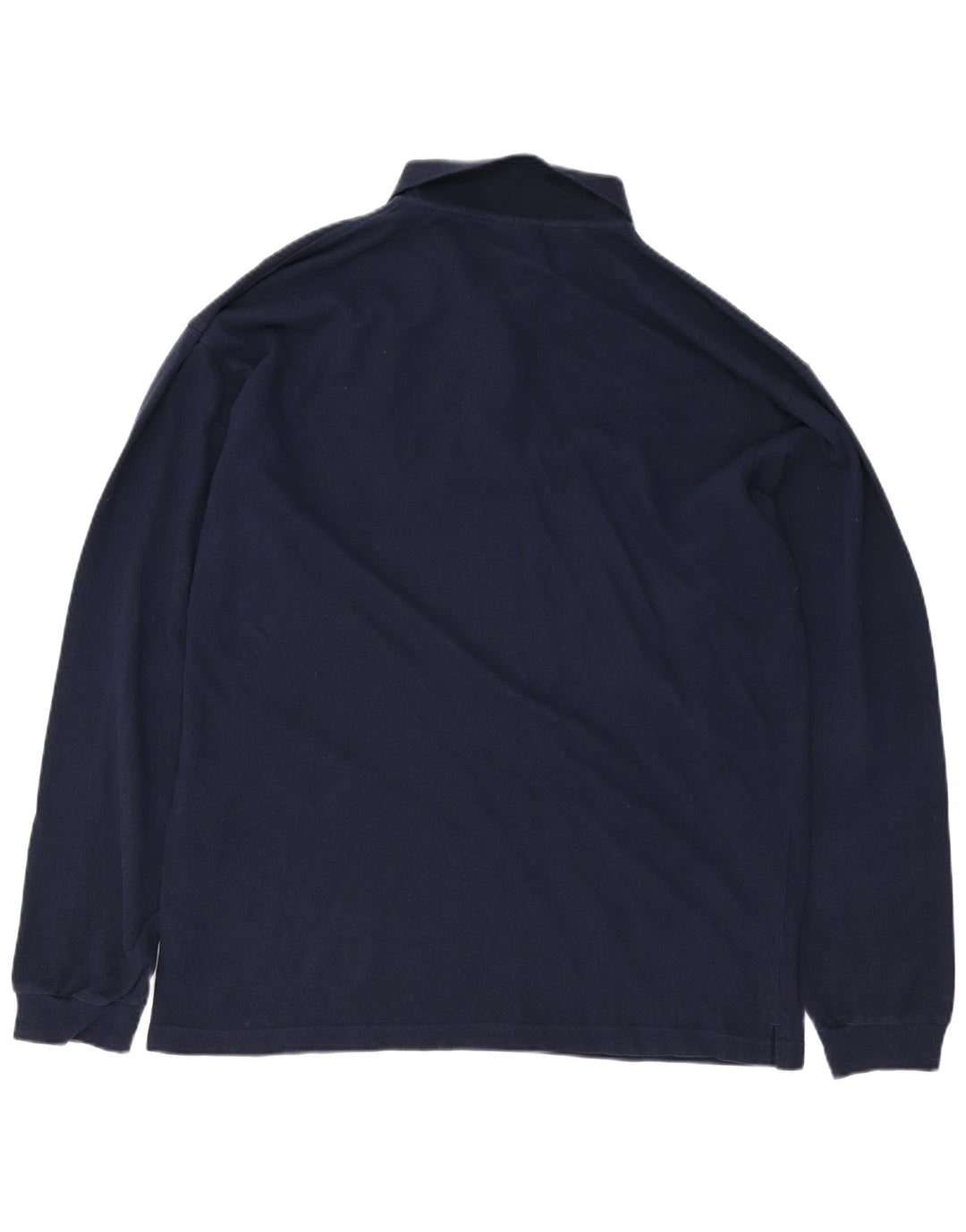 CHAMPION Polo à Manches Longues Homme 2XL Bleu Marine Coton