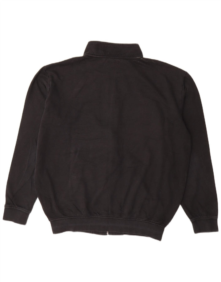 Kappa Veste de survêtement pour homme 2XL en coton noir