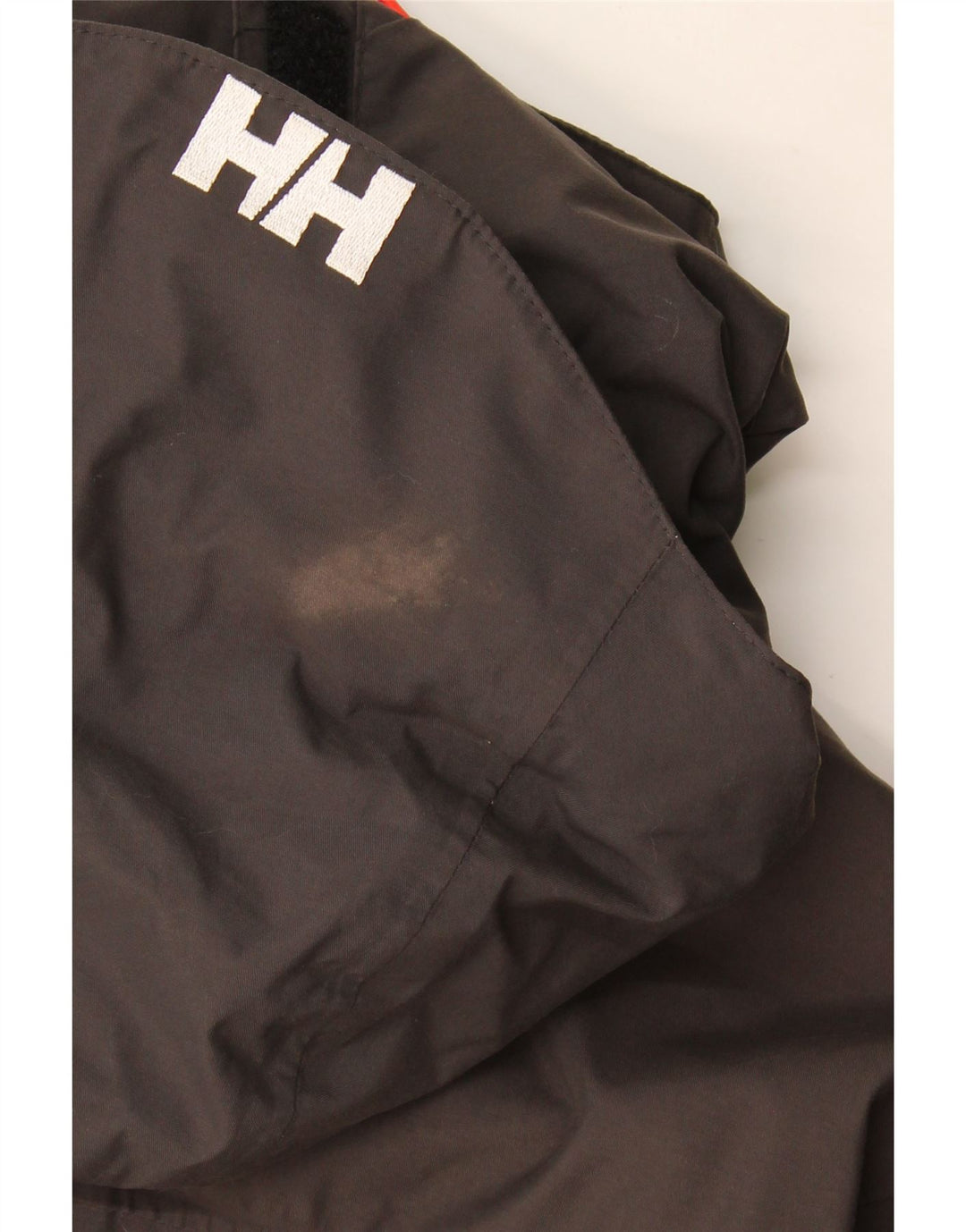 Helly Hansen Veste coupe-vent à capuche pour homme UK 36 Small Gris Colorblock