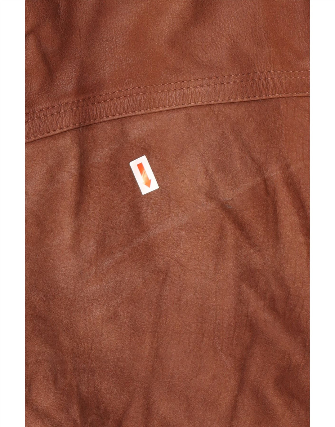 VINTAGE Manteau en cuir pour homme IT 50 Large Marron